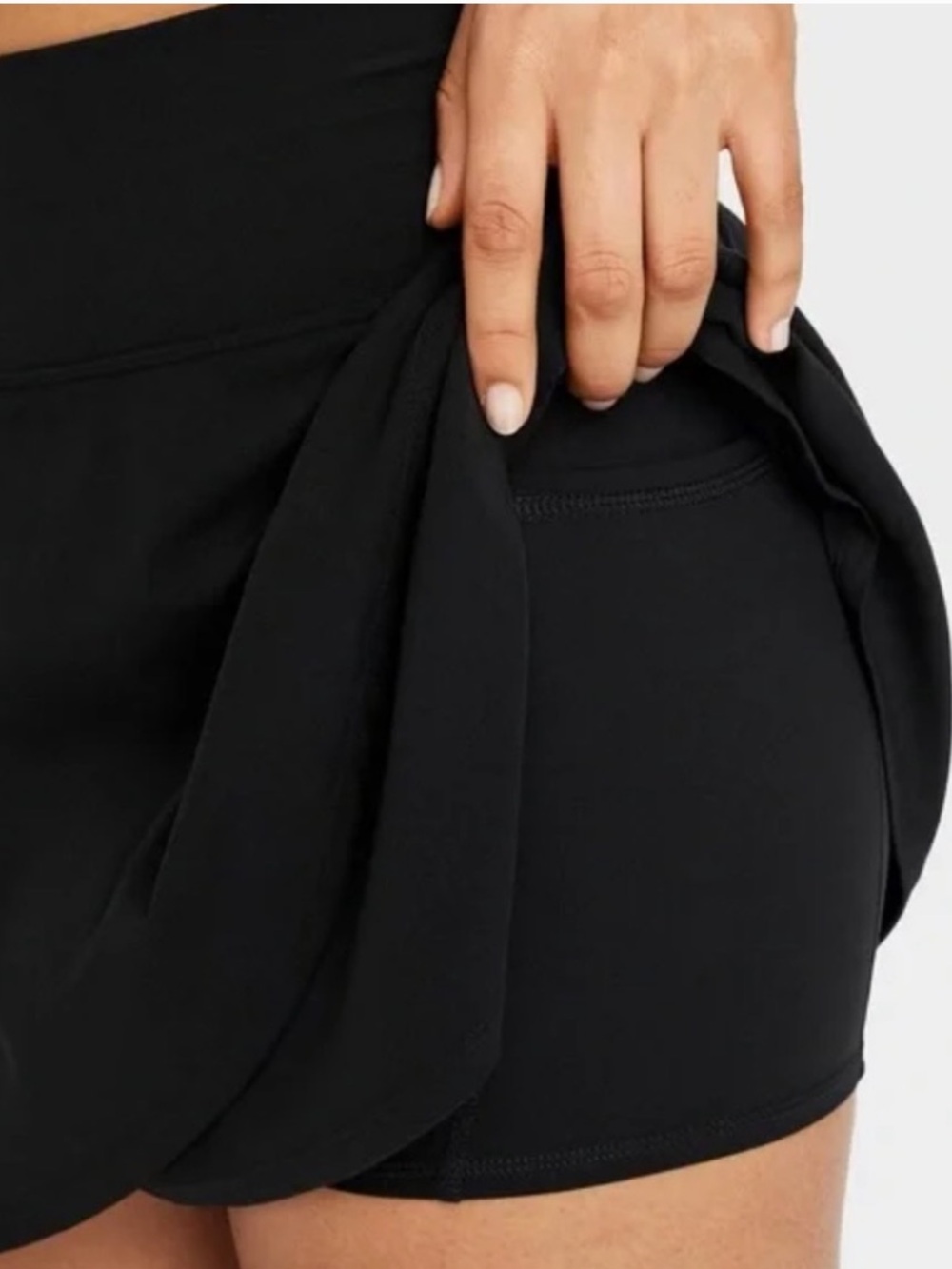 NWT Joylab Women's Knit Flowy High-Rise Skort - Picture 4 of 6